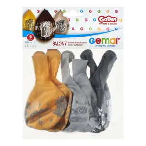 Směs gumových balónků Godan 300 mm 12cal (GMS110/P453)