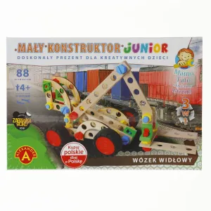 Vzdělávací hra Alexander Little constructor junior 3v1 vysokozdvižný vozík