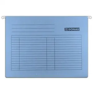 Závěsný pořadač Donau A4 - modrý 230g (7410905-10)