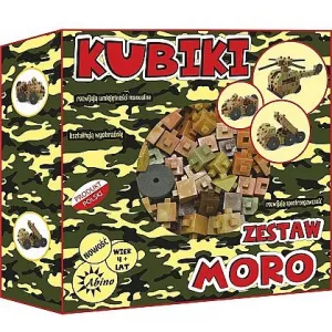 Plastové bloky Abino KUBIKI MORO