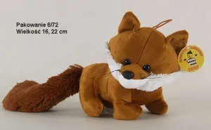 Deef plyš 22 cm liška 220 mm (03186)