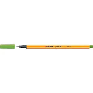 Inkoustové pero Stabilo, světle zelené 0,4 mm, 1 barva (88/33)