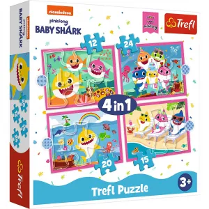Puzzle Trefl 4v1 el. (34378)