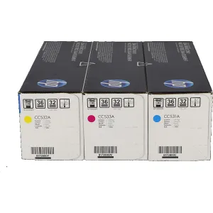 Hp originální toner v balení 3 ks - CMY (cf372am)
