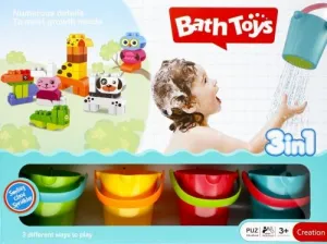Hračka do vany Mega Creative s kelímky na vodu (498902)