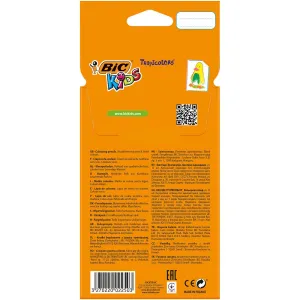 Bic Kids Tropicolors 2 12 barevných pastelek (832568)