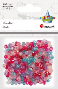 Titanum Craft-Fun Series barevné kreativní korálky (18063)