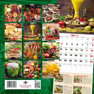 Vícepanelový nástěnný kalendář Avanti 300 mm x 600 mm (5901769620988)