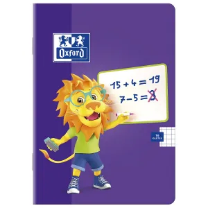 Zápisník Oxford Lion A5 16k. 90g řádek s dvojitým řádkováním (400106953)