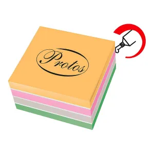 Protos papírová kostka - mix 83 mm x 83 mm x 38 mm