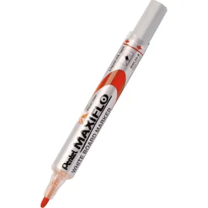 Popisovač Pentel na suché stírání, červený, kulatý hrot 1,1-2,2 mm