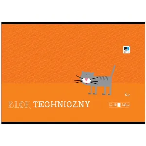 Interdruk technický blok B&B KIDS A4 bílý 240g 10k (BLTBB)