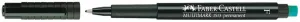 Kuličkové pero Faber Castell Multimark, černé 0,6 mm (FC151399)