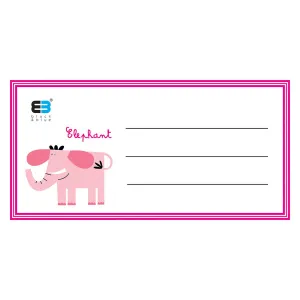 Nálepka (samolepka) Interdruk B&B KIDS (NAKZESB&B)