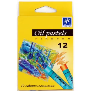 Olejové pastely Firster 12 barev (FOP-12)