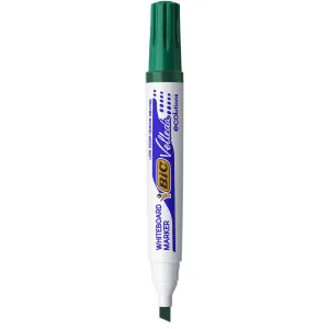 Popisovač Bic Velleda Ecolutions 1751, zelený, 3,7-5,5 mm, zkosený hrot (904949)
