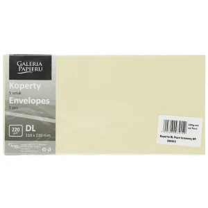 Obálka Galerie Papieru pearl cream SP DL - krémová (280902)