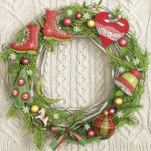 Ubrousky Pol-mak s hvězdičkou - mix 330 mm x 330 mm (Sd GW)