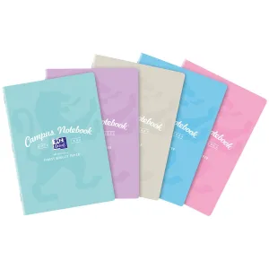Oxford CAMPUS PASTEL notebook A4 60k. 90g kontrola 207 mm x 294 mm (400160108)