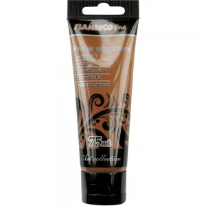 Akrylová barva Flamingo Line barva: světle hnědá 75ml (085)
