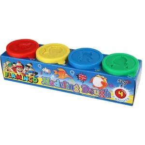 Ciastolina Flamingo 4 barvy 200g (2432)