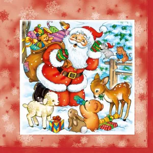 Ubrousky Pol-mak s hvězdičkou - mix 330 mm x 330 mm (Sd GW)