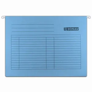 Závěsný pořadač Donau A4 - modrý 230g (7410905-10)