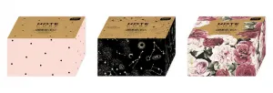 Interdruk papírová kostka - bílá 90 mm x 90 mm x 90 mm (KOSPAPBZ)