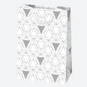 Dekorační sáček s třpytivými vzory Pol-Mak mix 230x320x110 (T5B)