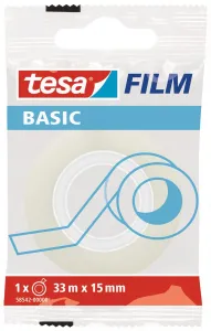 Kancelářská páska Tesa Basic 15 mm 33 m (58542-0000-00)