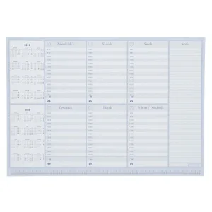 Panta Plast podložka pod stůl - šedá 330 mm x 470 mm (0318-0001-99)