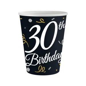 Godan 30. narozeniny jednorázový hrnek 6 ks. (KP-30BD)