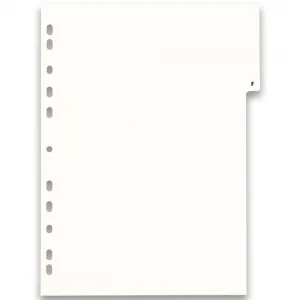 Elba abecední záložky a-z A4 barevné 20 ks.