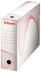 Archivní krabice Esselte Boxy 100 A4 - bílá 245 mm x 100 mm x 345 mm (128201)