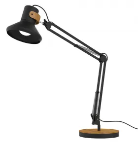 Kancelářská lampa Unilux Baya Bamboo černá (400077402)