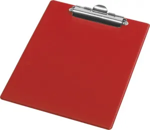 Tabule s klipem (podložka na psaní) Panta Plast A4 - červená