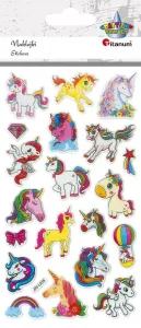 Titanum Craft-Fun Series Unicorns vypouklá samolepka (JN-U05)