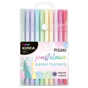 Flamaster Kidea pastel 10 barev (PIP10KA)