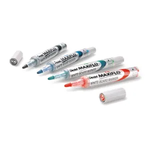 Popisovač Pentel na suché stírání, černý, kulatý hrot 1,1-2,2 mm