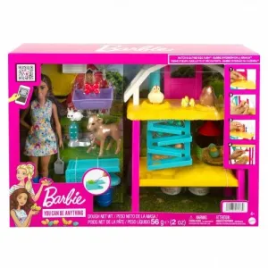 Panenka Barbie šťastná slepičí farma 290mm (HGY88)