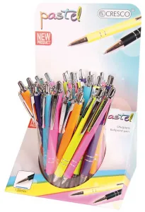 Kuličkové pero Cresco Pastel s velkou kapacitou (250022)