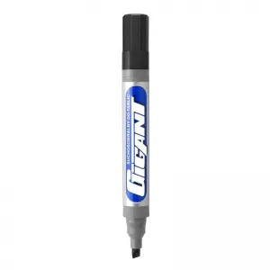 Suchý stírací fix Kamet, černý 1,5-2,5 mm zkosený hrot