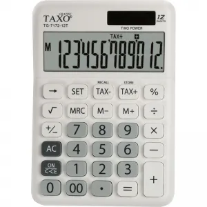 Stolní kalkulačka Taxo Graphic (TG-7172-12T)