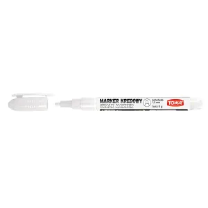 Křídový popisovač Tom's specialista, bílý 1,5mm kulatý hrot (TO-293 0 2)