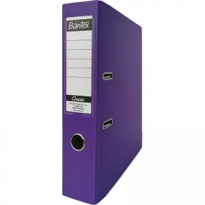 Pákový pořadač Bantex Classic A4 fialový 75 mm (400143822)