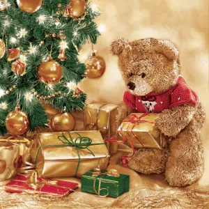 Vánoční ubrousky Pol-mak - mix 330 mm x 330 mm (SL GW)