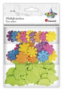 Nálepka (samolepka) Titanum Craft-Fun Series květiny (7506)