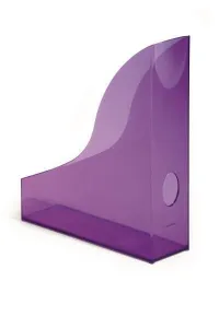 Odolný vertikální box na dokumenty A4 - fialový 78 mm x 320 mm x 278 mm (1701712992)