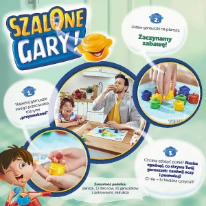 Trefl puzzle hra Crazy gary (01767)