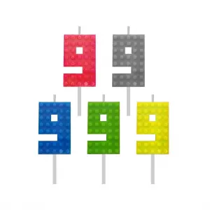 Narozeninová svíčka Godan číslo 9 (7C-SUK9)